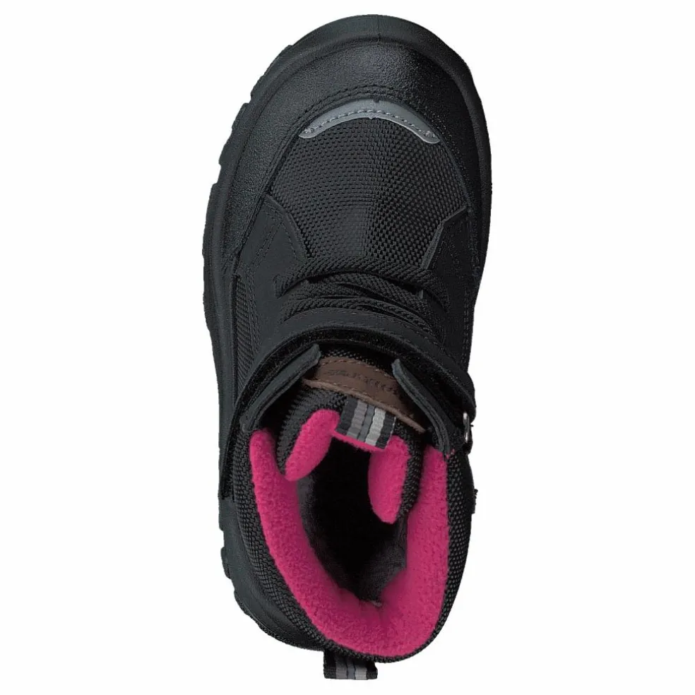 414-2107 Black/fuschia