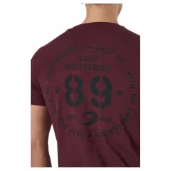 89 Classic Tap Tee Maroon