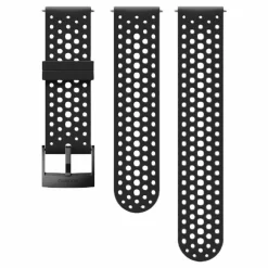 24 EXP2 Silicone Strap M+L Black