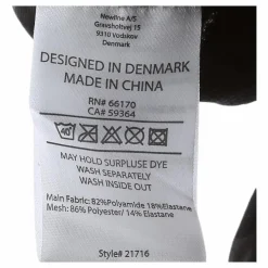 8 Panels Proof Short Bib Black