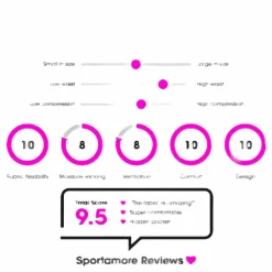 7/8 Swoosh Run Tight Black