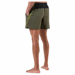 5" Volley Short Big Swoosh Green