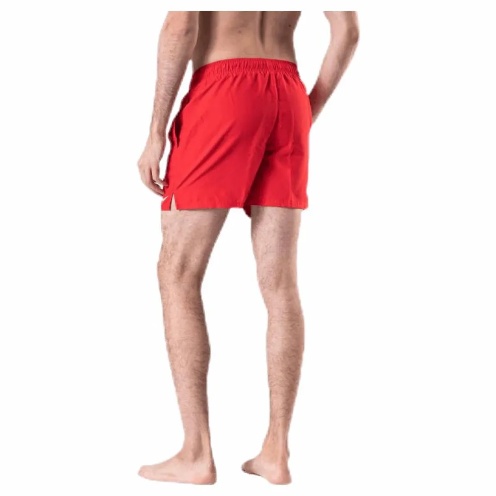 5" Volley Short Solid Red