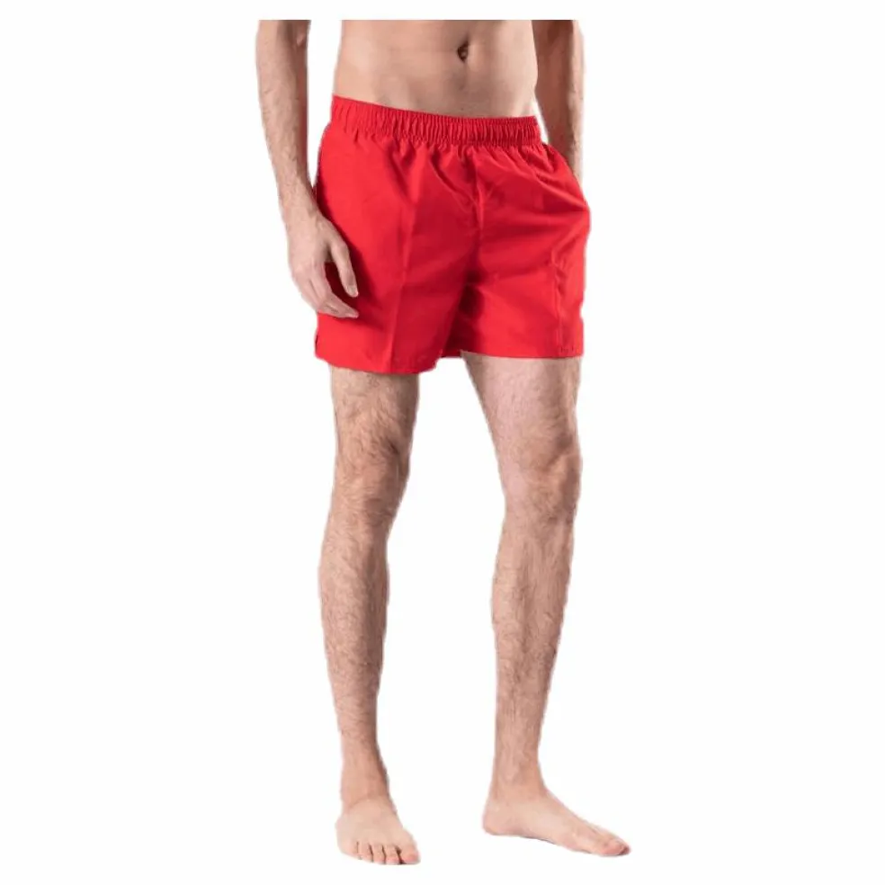 5" Volley Short Solid Red