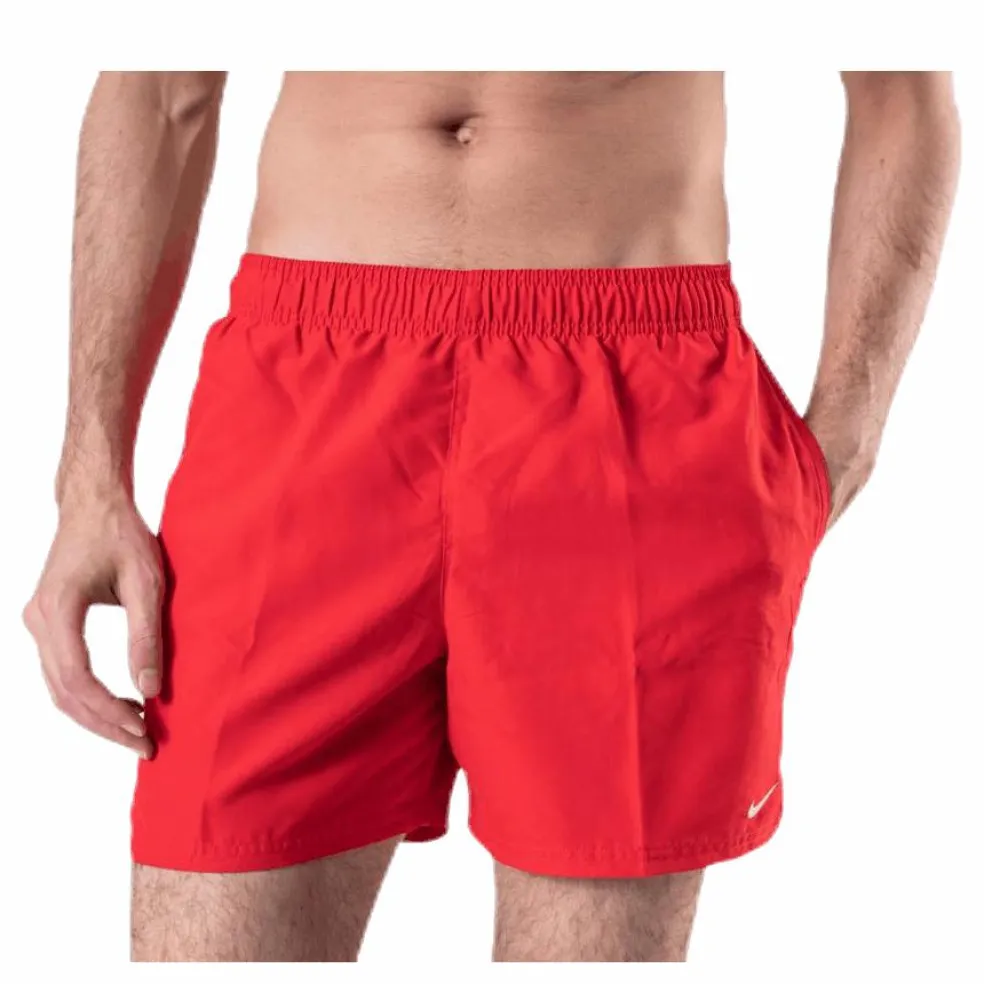5" Volley Short Solid Red