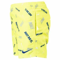4" Volly Short Logofetti Junior Yellow