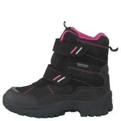 430-9113 Waterproof Warm Lined Black/fuchsia