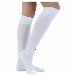 Academy Over-The-Calf Football Socks Over-The-Calf Soccer Socks WHITE/BLACK