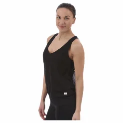 Actilove Solid Tank Top Black