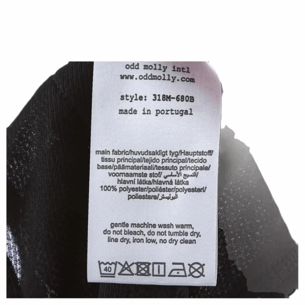 Actilove Solid Tank Top Black