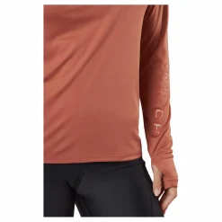 Active Logo Long Sleeve Copper Brown