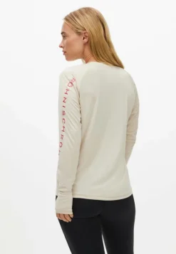 Active Logo Long Sleeve Oatmeal