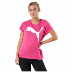 Active Logo Tee Pink