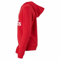 Adidas Boys Essentials Big Logo Hoodie Vivid Red / White
