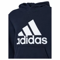 Adidas Boys Essentials Big Logo Hoodie Legend Ink / White