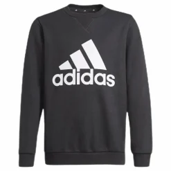 Adidas Boys Essentials Big Logo Sweatshirt Black / White