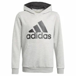 Adidas Essentials Hoodie Medium Grey Heather
