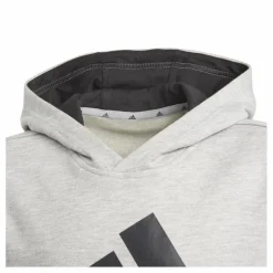 Adidas Essentials Hoodie Medium Grey Heather