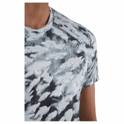 Adidas Fast Graphic Tee Primeblue Men Grey One / White