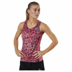 Adidas Fast Primeblue Tank Graphic Women Hazy Rose / Multicolor