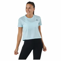 Adidas Fast Primeblue Tee Women Halo Mint / Reflective Silver