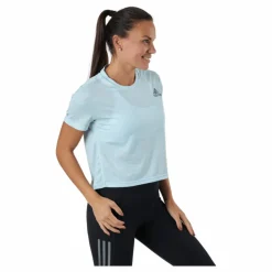 Adidas Fast Primeblue Tee Women Halo Mint / Reflective Silver