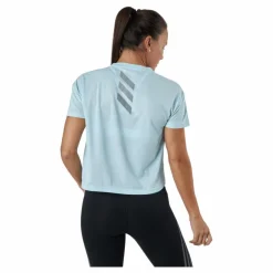 Adidas Fast Primeblue Tee Women Halo Mint / Reflective Silver