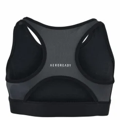 Adidas Girls D2M Bra-Top Black / Grey Six / Black