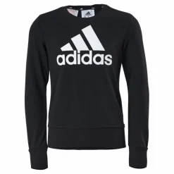 Adidas Girls Essentials Big Logo Sweatshirt Black / White