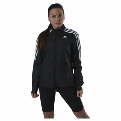 Adidas Marathon Jacket 3 Stripe Women Black
