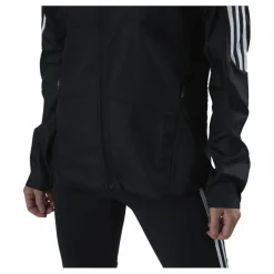 Adidas Marathon Jacket 3 Stripe Women Black