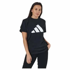 Adidas Sportswear Three Bar T-Shirt Black