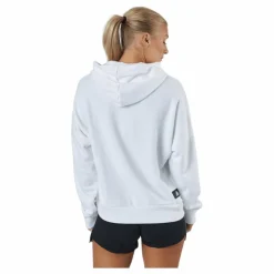 Adidas Sportswear Three Bar Hoodie White