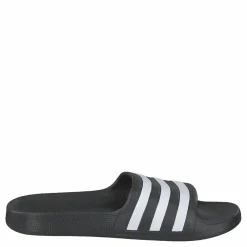 Adilette Aqua Slides Kids Core Black / Cloud White / Core Black