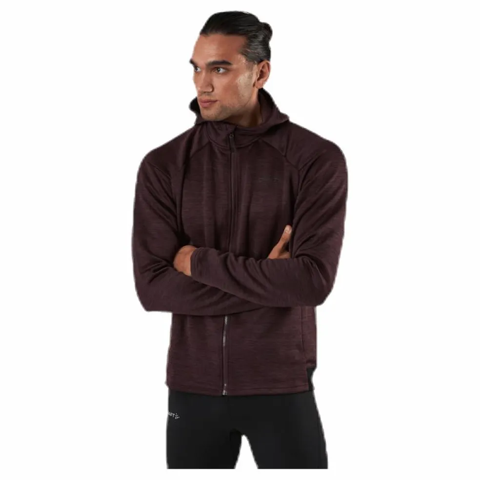 ADV Charge Zip Hood Jkt Brown