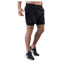 ADV Essence 2-In-1 Stretch Shorts Black