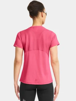 Adv Essence Ss Tee W Fuchsia