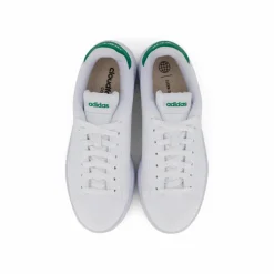 Advantage Shoes Cloud White / Cloud White / Green
