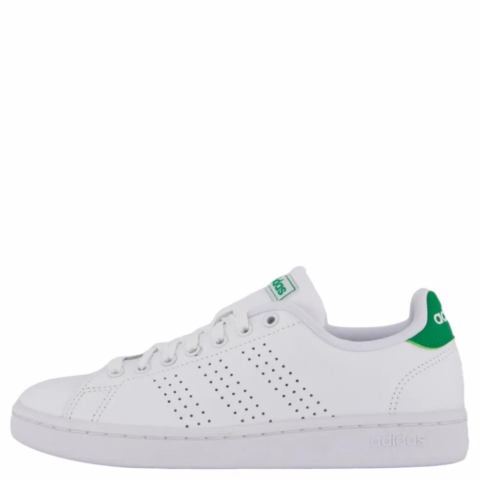 Advantage Shoes Cloud White / Cloud White / Green