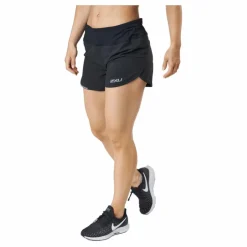 Aero 4 Inch Shorts Black/silver Reflective