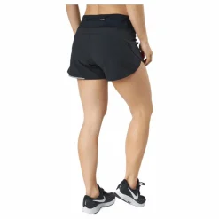 Aero 4 Inch Shorts Black/silver Reflective