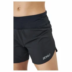 Aero 4 Inch Shorts Black/silver Reflective