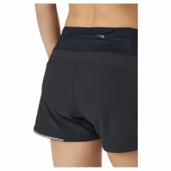 Aero 4 Inch Shorts Black/silver Reflective