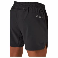 Aero 5 Inch Shorts Black/silver Reflective
