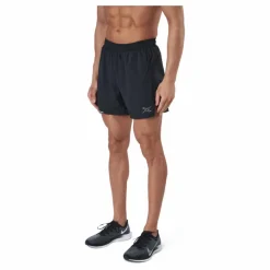 Aero 5 Inch Shorts Black/silver Reflective