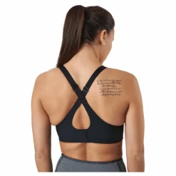 Aero Medium Impact Bra Black/black