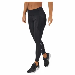 Aero Mid-rise Comp Tights Black/silver Reflective