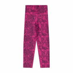 AEROREADY Animal-Print Optime 7/8 High-Rise Pocket Leggings Selufu/Carbon/White