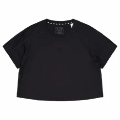 AEROREADY Train Essentials 3 Bar Logo Crop T-Shirt Black