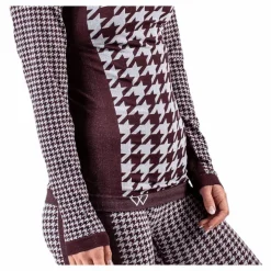 Agnes Top Purple/Brown